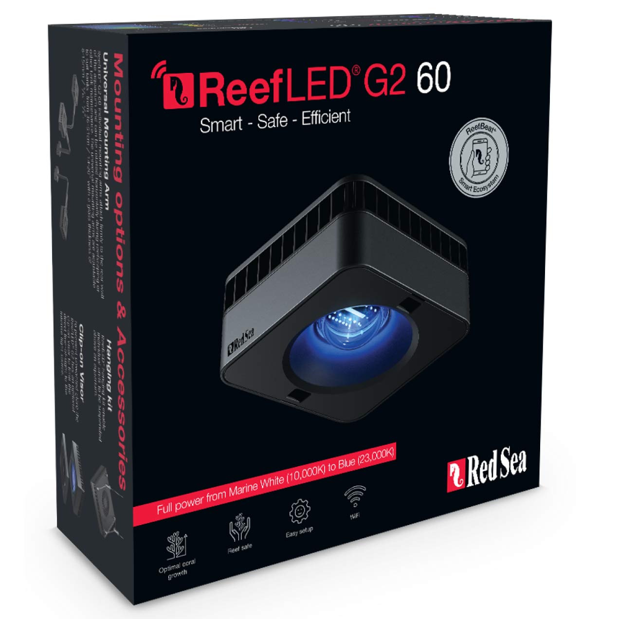 Red Sea REEFLED G2 60 Watt LED Beleuchtung für Meerwasseraquarium