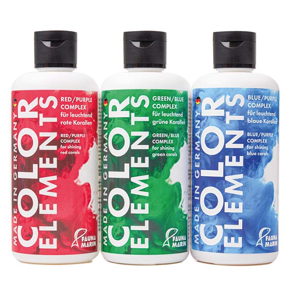 Bild von Fauna Marin Color Elements Complex Set 3 x 250 ml