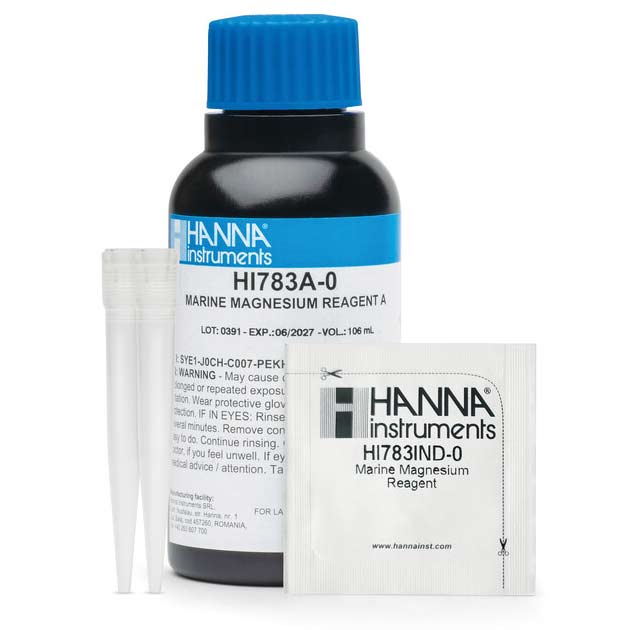 Hanna HI783-25 Magnesium-Reagenzien für Meerwasser-Magnesium-Checker