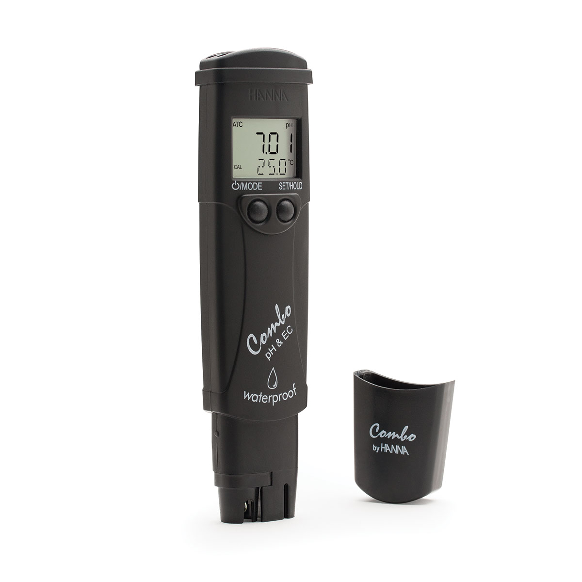 Hanna HI98129 COMBO Tester für pH/EC/TDS/C° bis 3999 μS wasserdicht