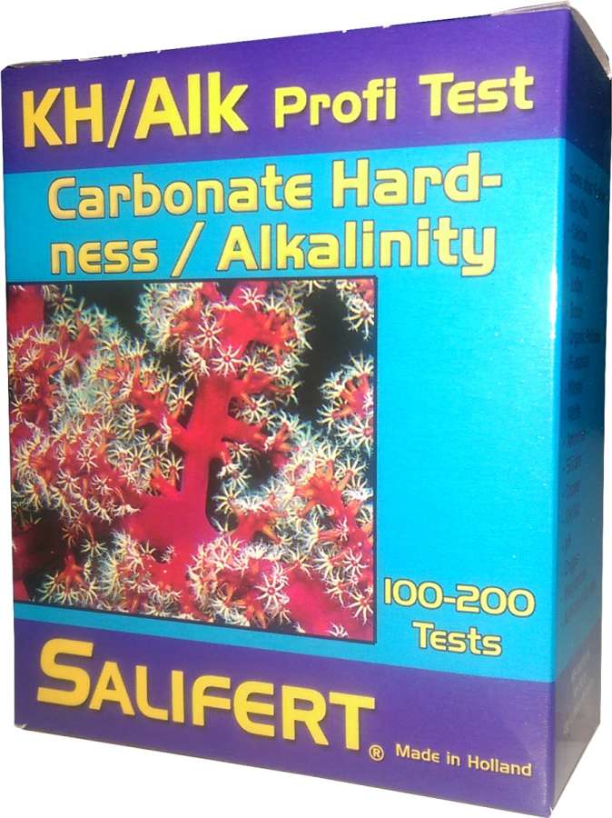Salifert Wassertest KH Karbonathärte