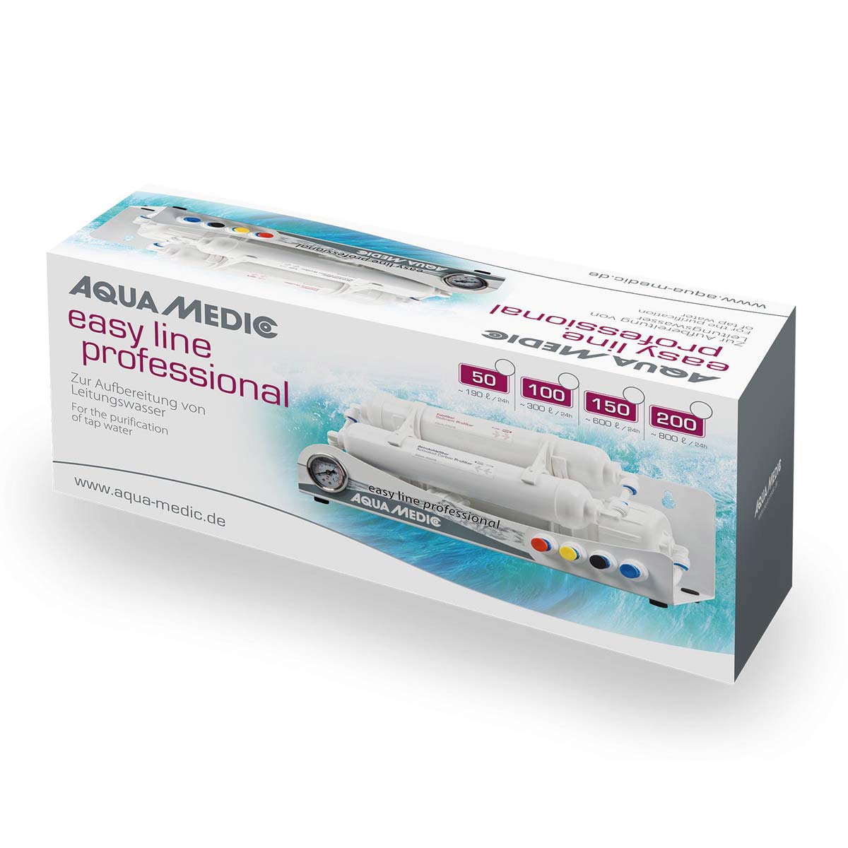 aqua-medic-easy-line-professional-verkaufsverpackung Aqua-Medic easy line professional Serie | Osmoseanlage in verschiedenen Ausführungen