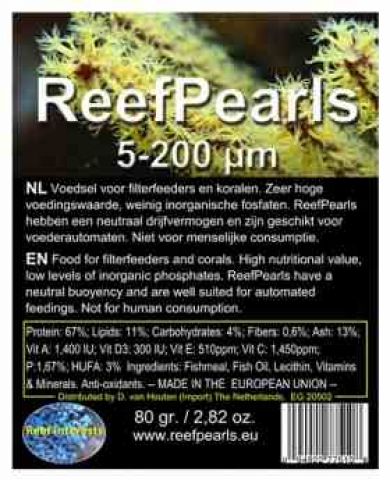 DVH ReefPearls 5-200 µm 80 g DVH ReefPearls 5-200 µm 80 g