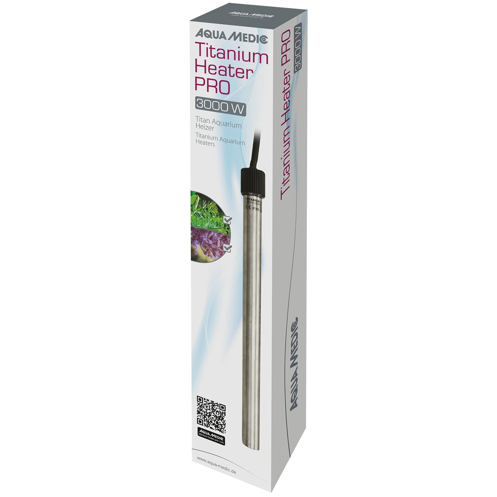 Aqua Medic Titanium Heater PRO 3000 W