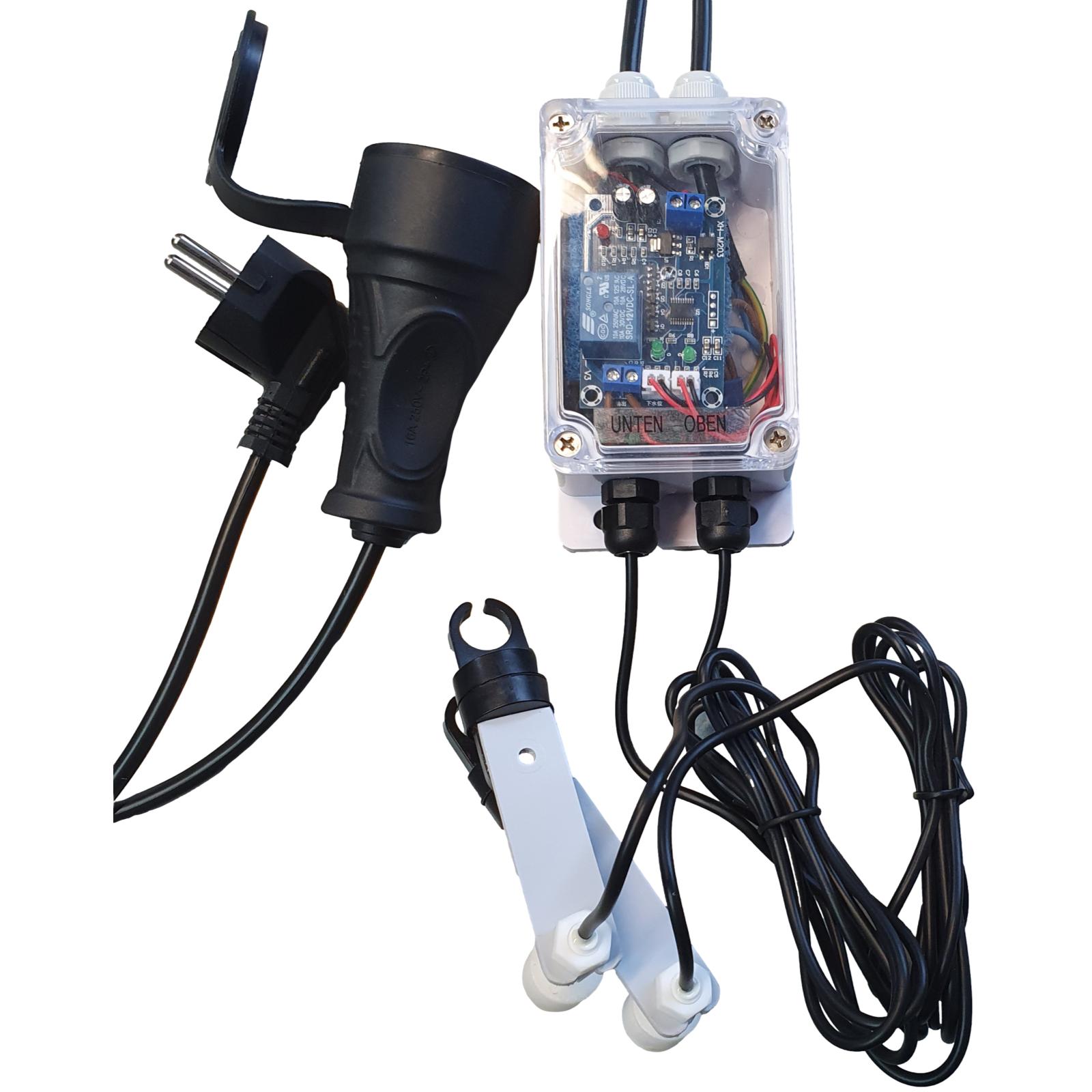 Aqua-Light Niveauregler G4-2Sensoren für oberen und unteren Wasserstand