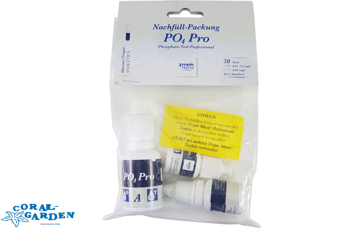 Tropic Marin Phosphat (PO4) Professional Test Nachfüllpackung Tropic Marin Phosphat (PO4) Professional Test Nachfüllpackung
