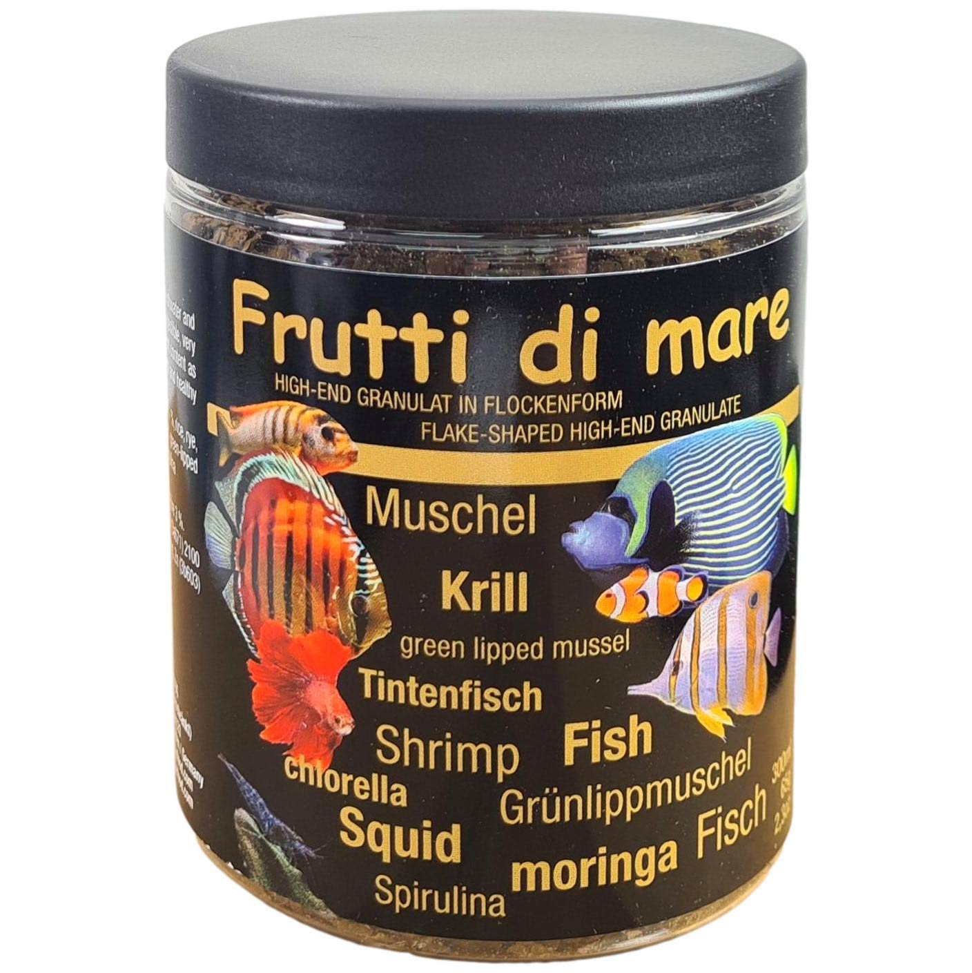 Frutti di mare 65 g / 300 ml Fischfutter für Süß- und Meerwasserfische