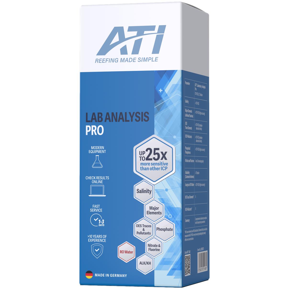 ATI ICP-OES professionelle Wasseranalyse Pro für Meerwasser