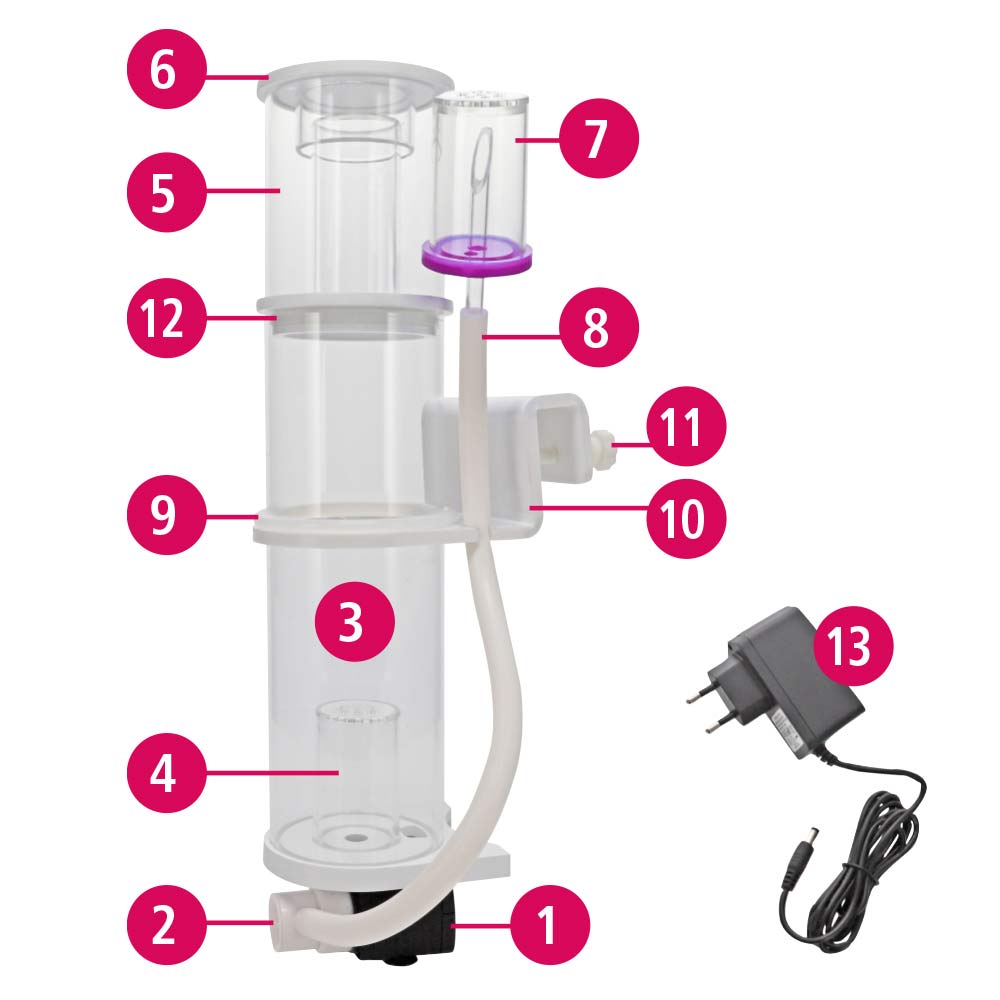 Bild von Dupla Marin Abschäumer Cube Skimmer 120 für Nano Aquarien bis 120 Liter