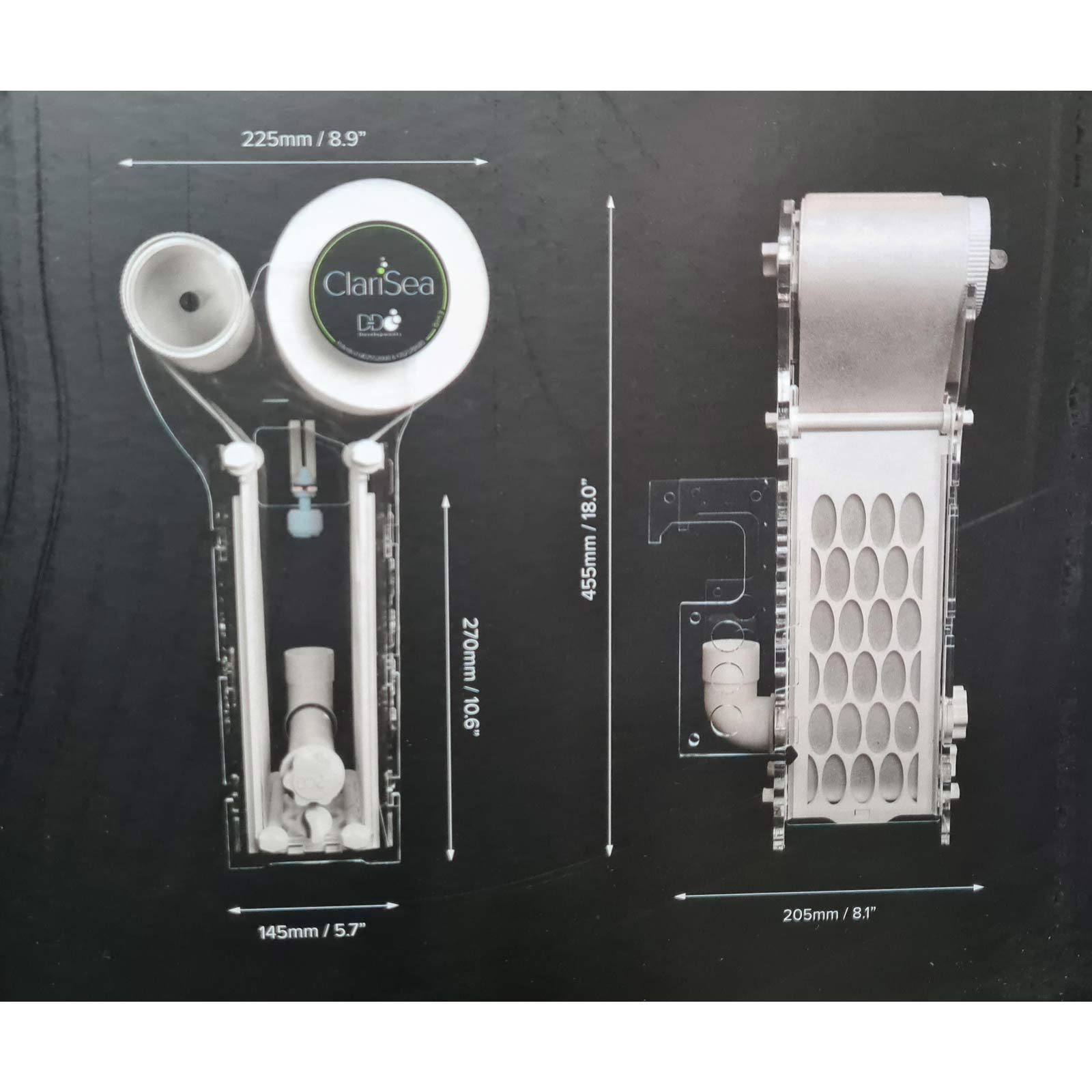 clarisea-filter-sk-3000-abmessungen D-D ClariSea SK 3000 Gen. 3