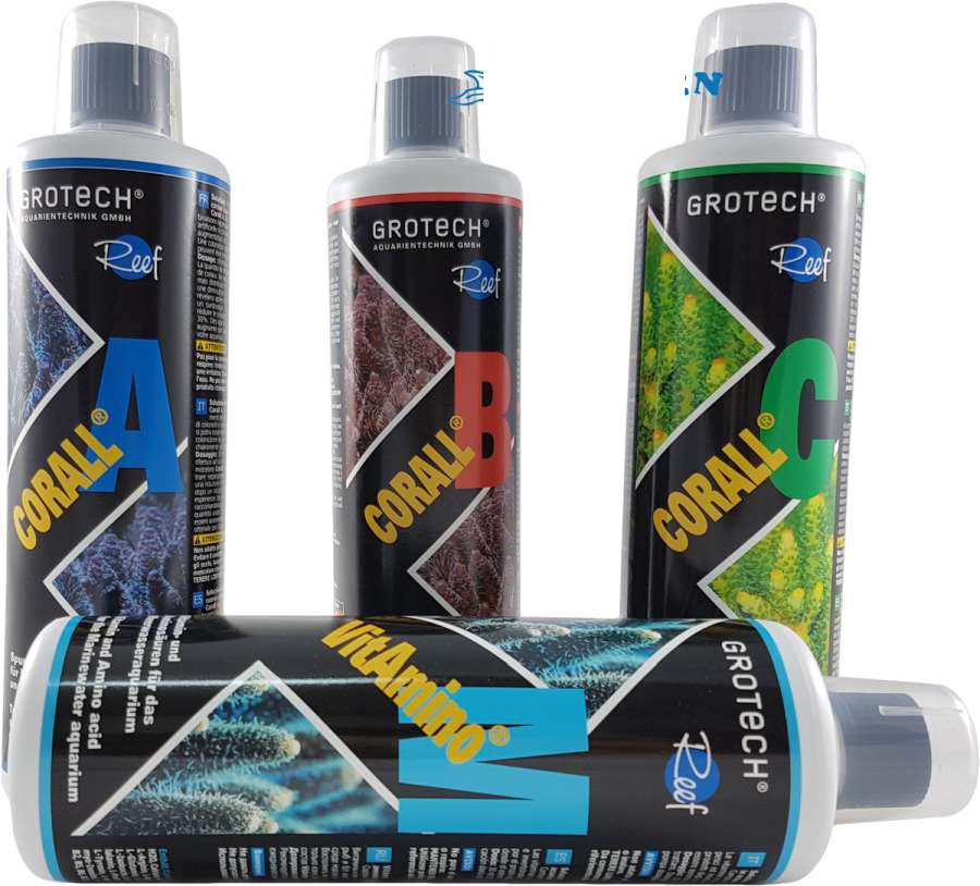 GroTech Corall A,B,C + Vitamino Set GroTech Corall A,B,C + Vitamino Set