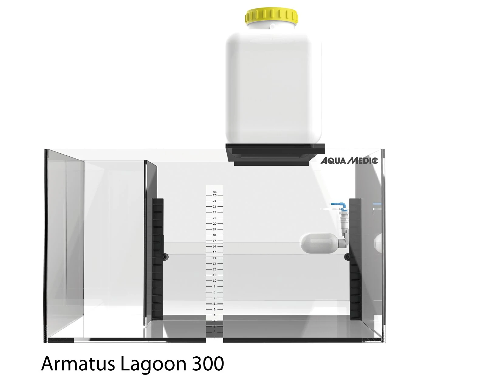 Aqua Medic Armatus Lagoon 300 – Rahmenloses Korallenaquarium mit Unterschrankfiltersystem