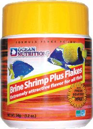 Ocean Nutrition Brine Shrimp Plus Flakes