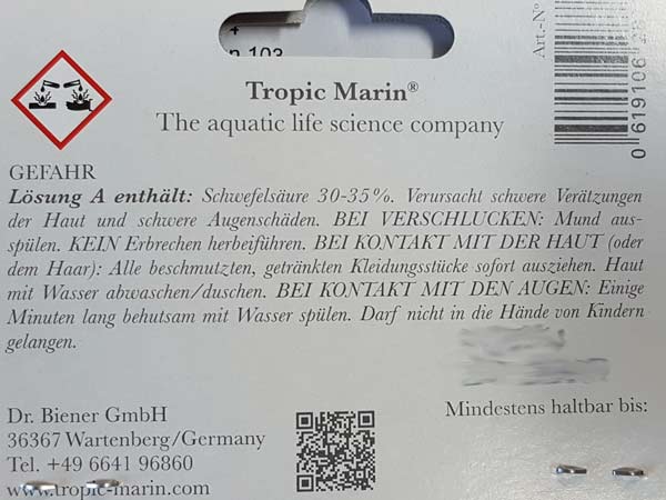 Bild von Tropic Marin Phosphat (PO4) Professional Test Nachfüllpackung