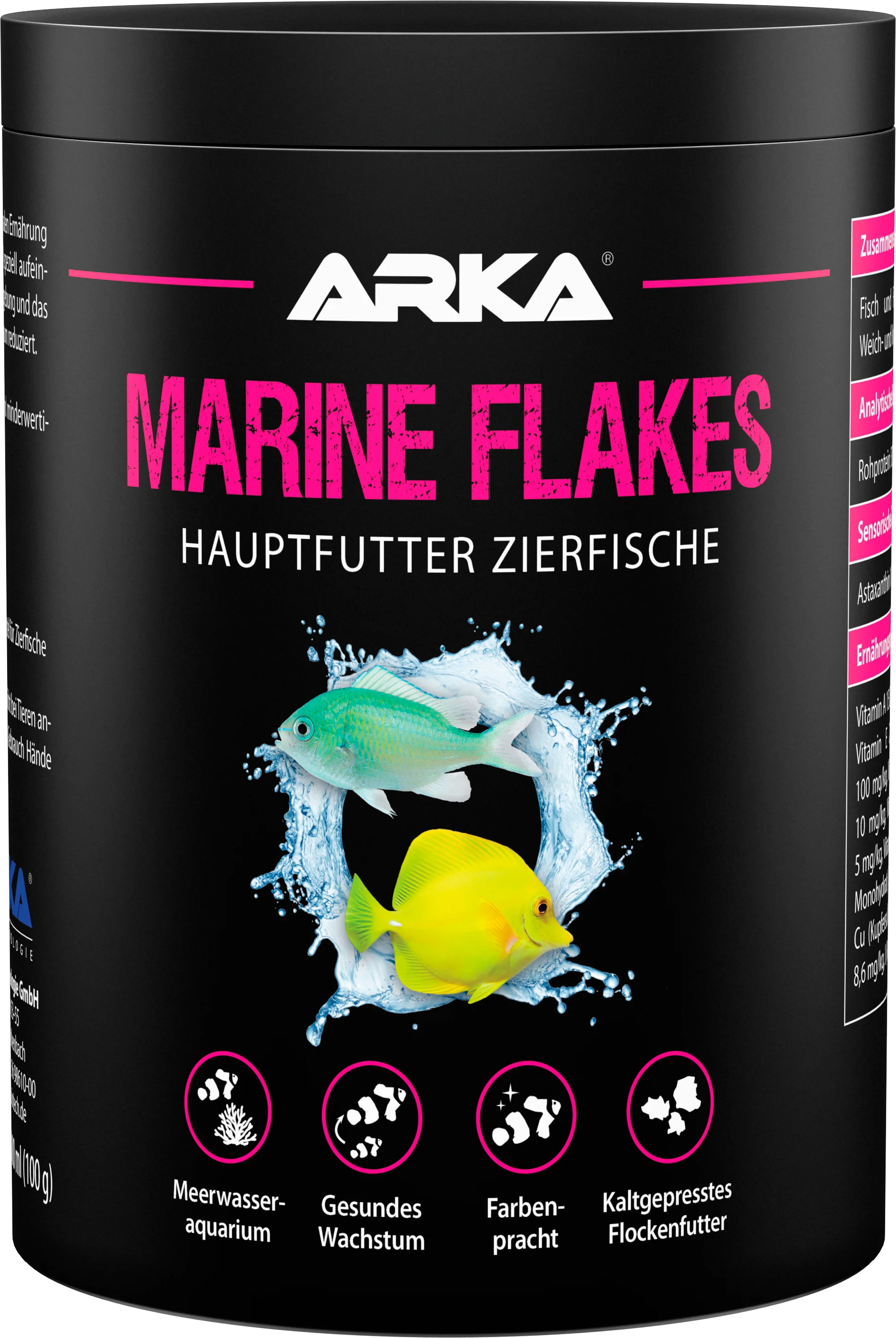 ARKA MARINE FLAKES 1.000ml / 100g ARKA MARINE FLAKES 1.000ml / 100g