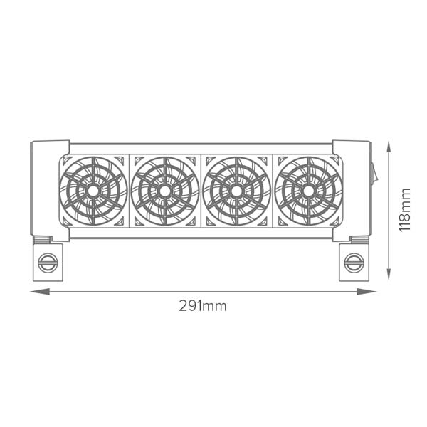 Bild von D-D Ocean Breeze 4-fach Lüfter