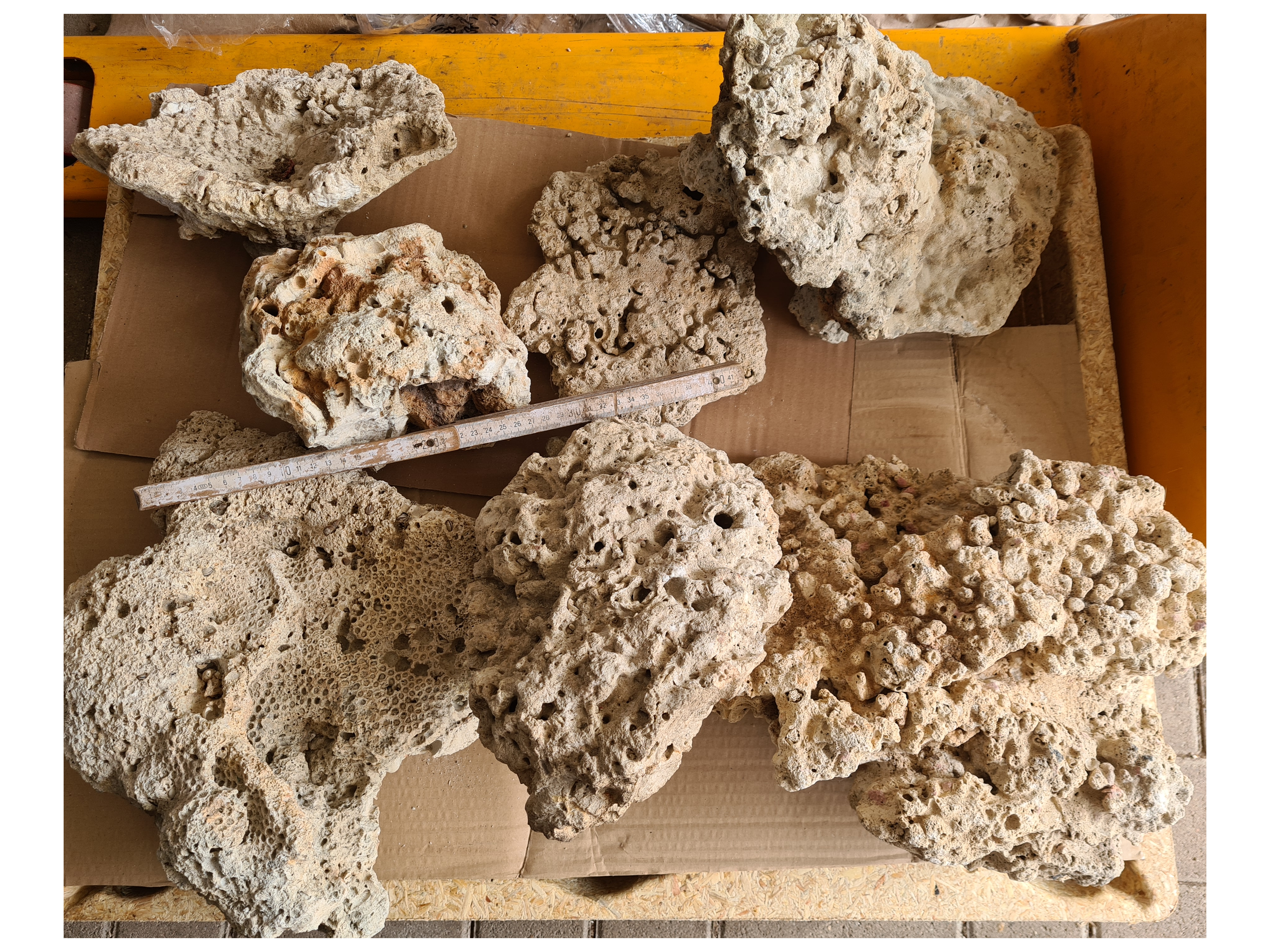 Trockenes Lebendgestein Paket 26 kg