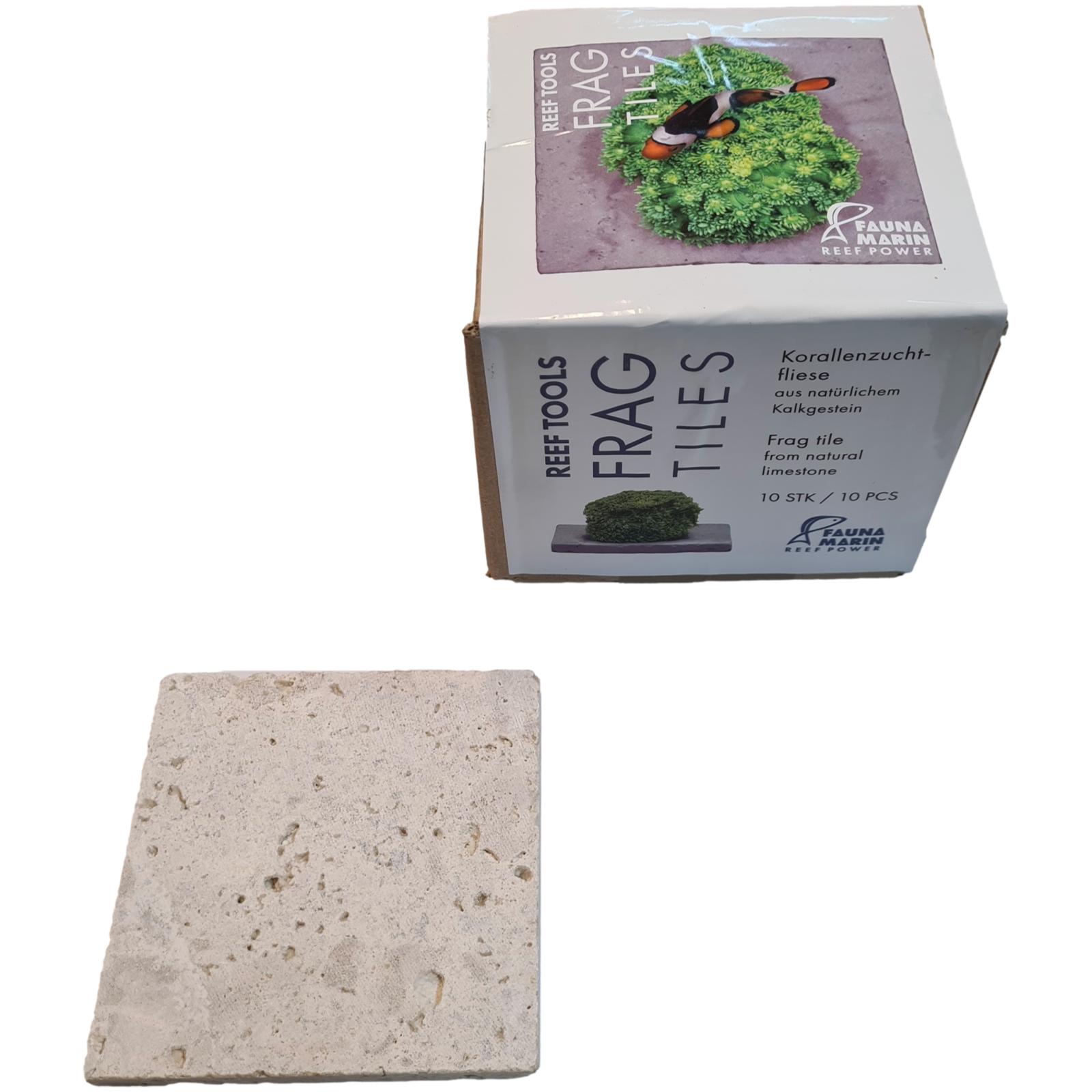 Fauna Marin Frag Tiles 10 St. 100 x 100 x 10 mm