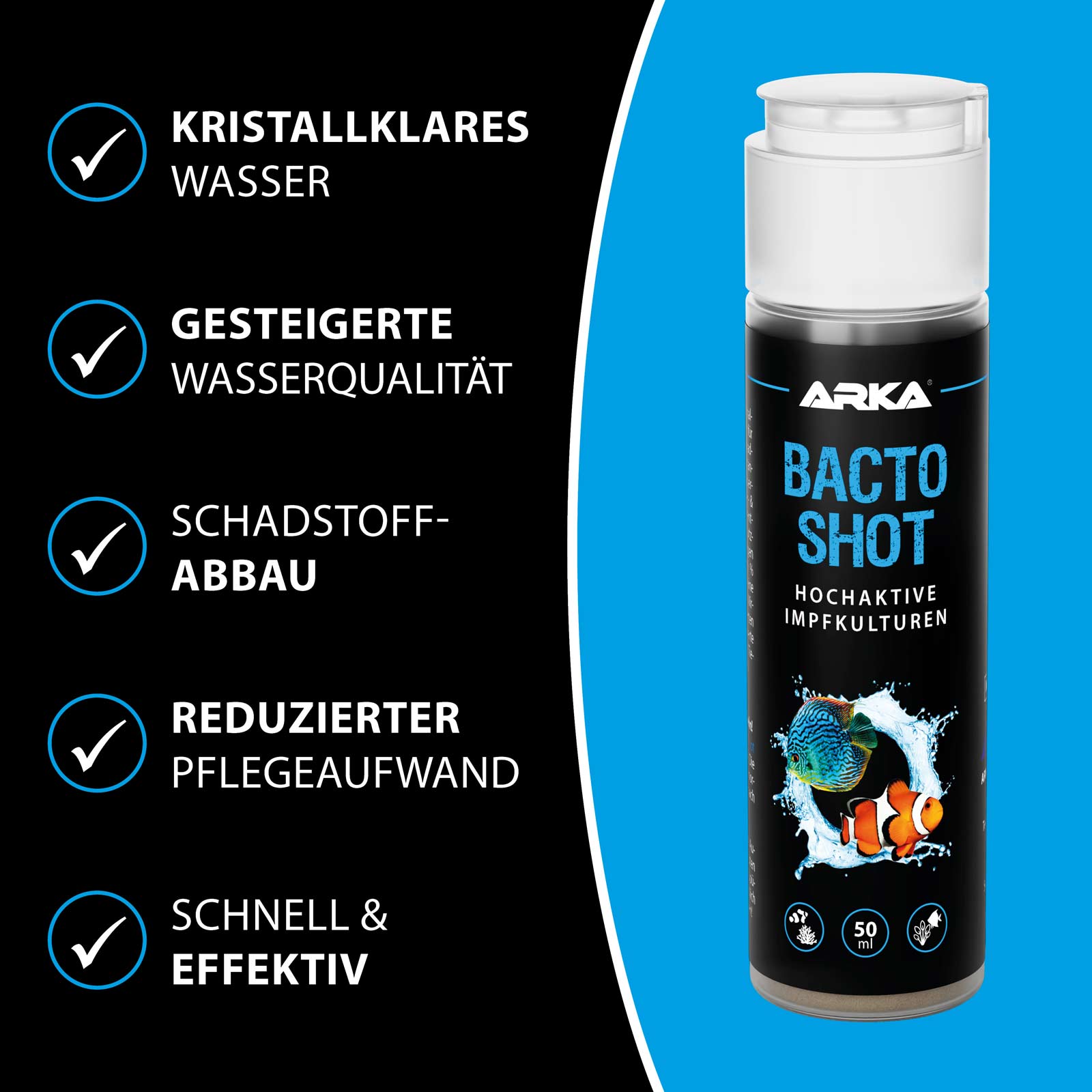 Bild von ARKA BACTO-SHOT 50 ml | HOCHAKTIVE IMPFKULTUREN