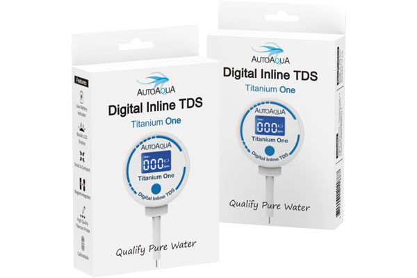 AutoAqua Digital Inline TDS - Titanium One