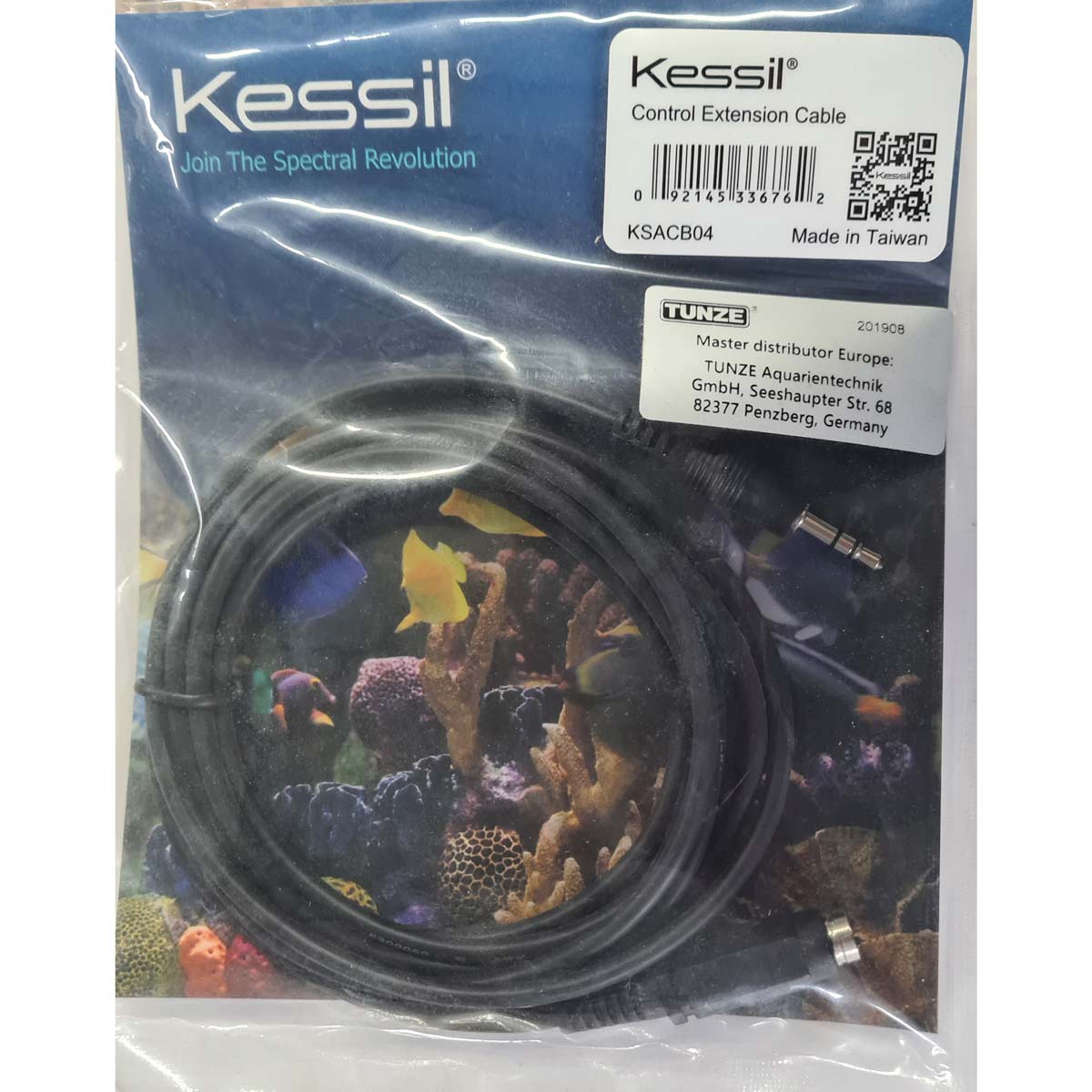 Kessil Steuerverlängerungskabel mit Klinkenbuchse und -stecker