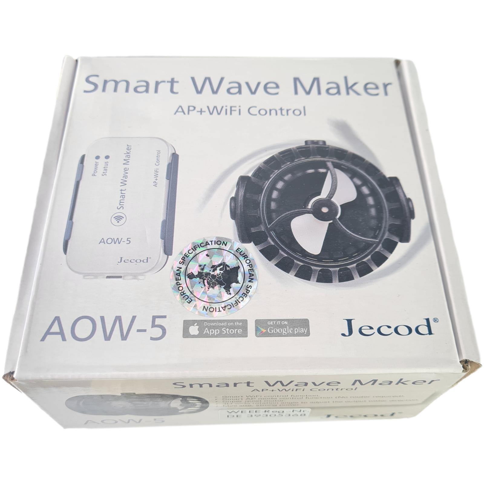 Jebao AOW-5 Strömungspumpe regelbar per Wifi + App 500 bis 5.000 l/h