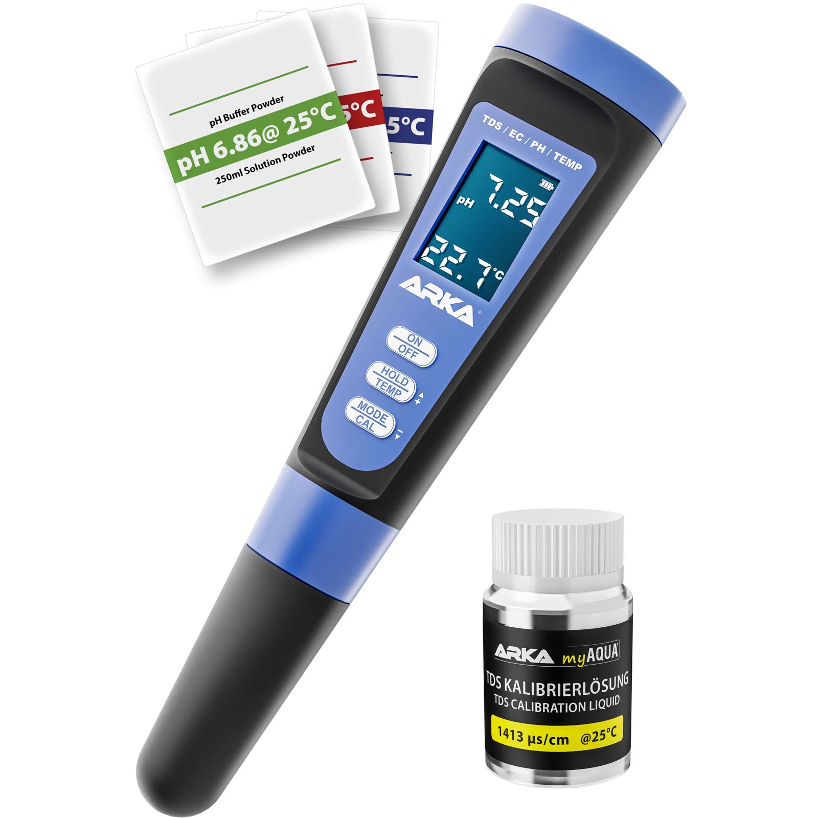 ARKA myAQUA pH / TDS / EC - Messgerät