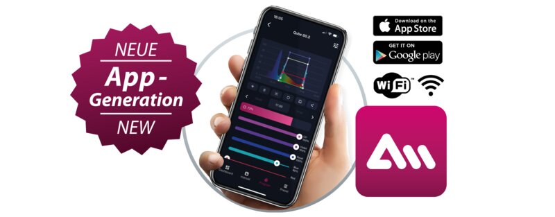 Aqua Medic Qube 60.2 – High-Power LED-Spot mit CoralSync App-Steuerung | Meerwasser