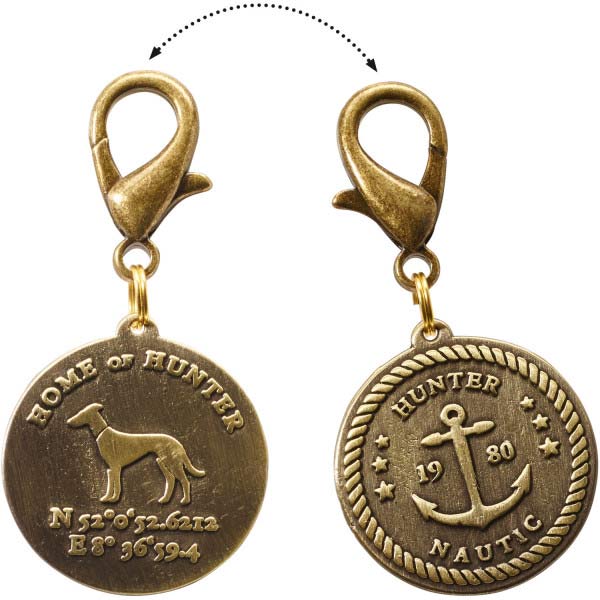 hunter-hunde-halsband-list-beige-plakette