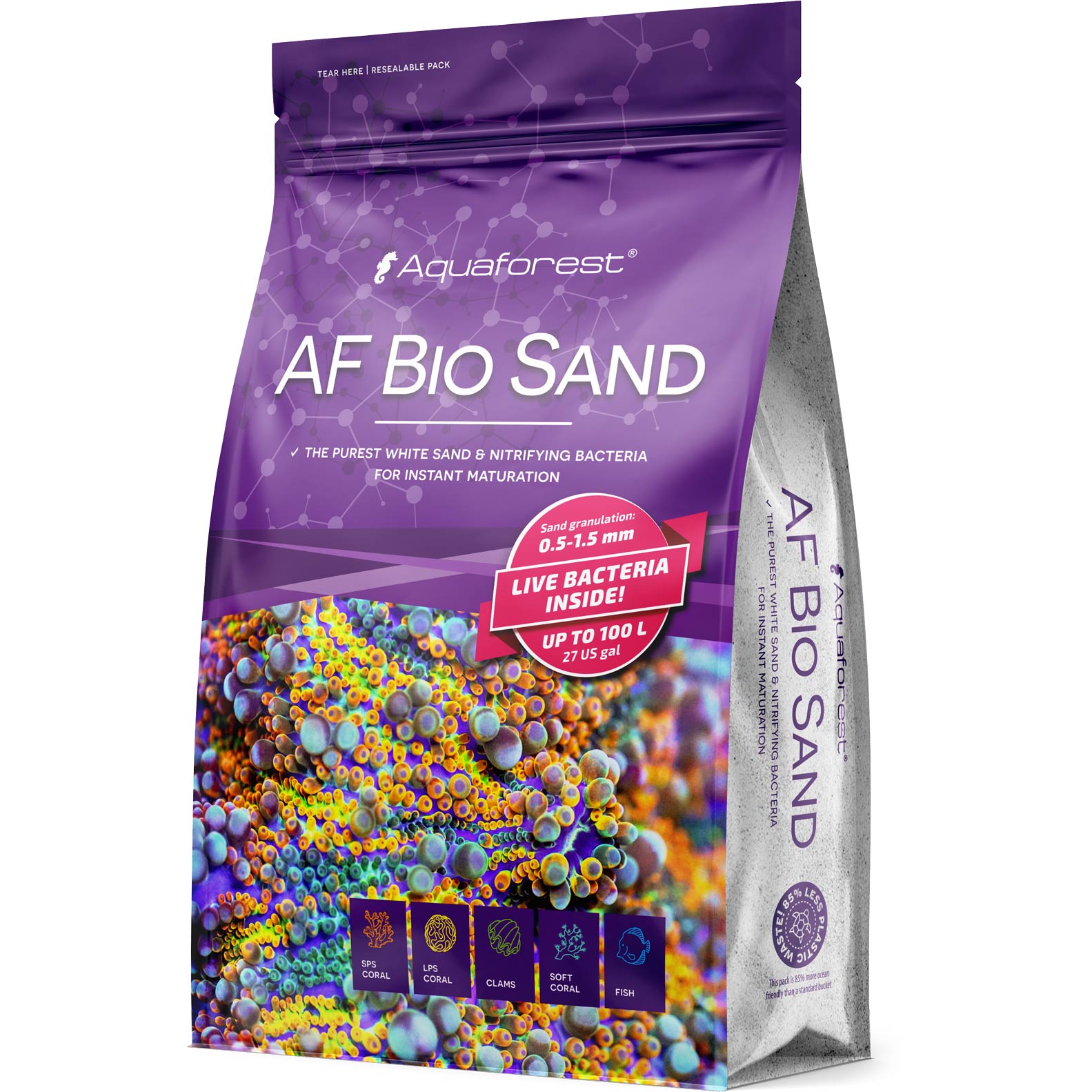 Aquaforest AF Bio Sand 10 kg 0,5 - 1,5 mm - Beutel