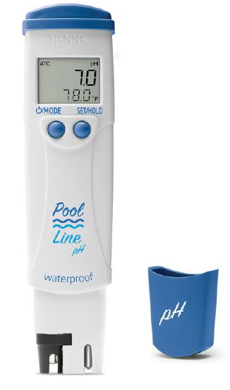 Hanna Instruments Pool-Line pH/°C-Tester HI981274, austauschbare pH-Elektrode