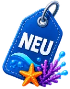 Neue Produkte im Meerwasser Shop Icon