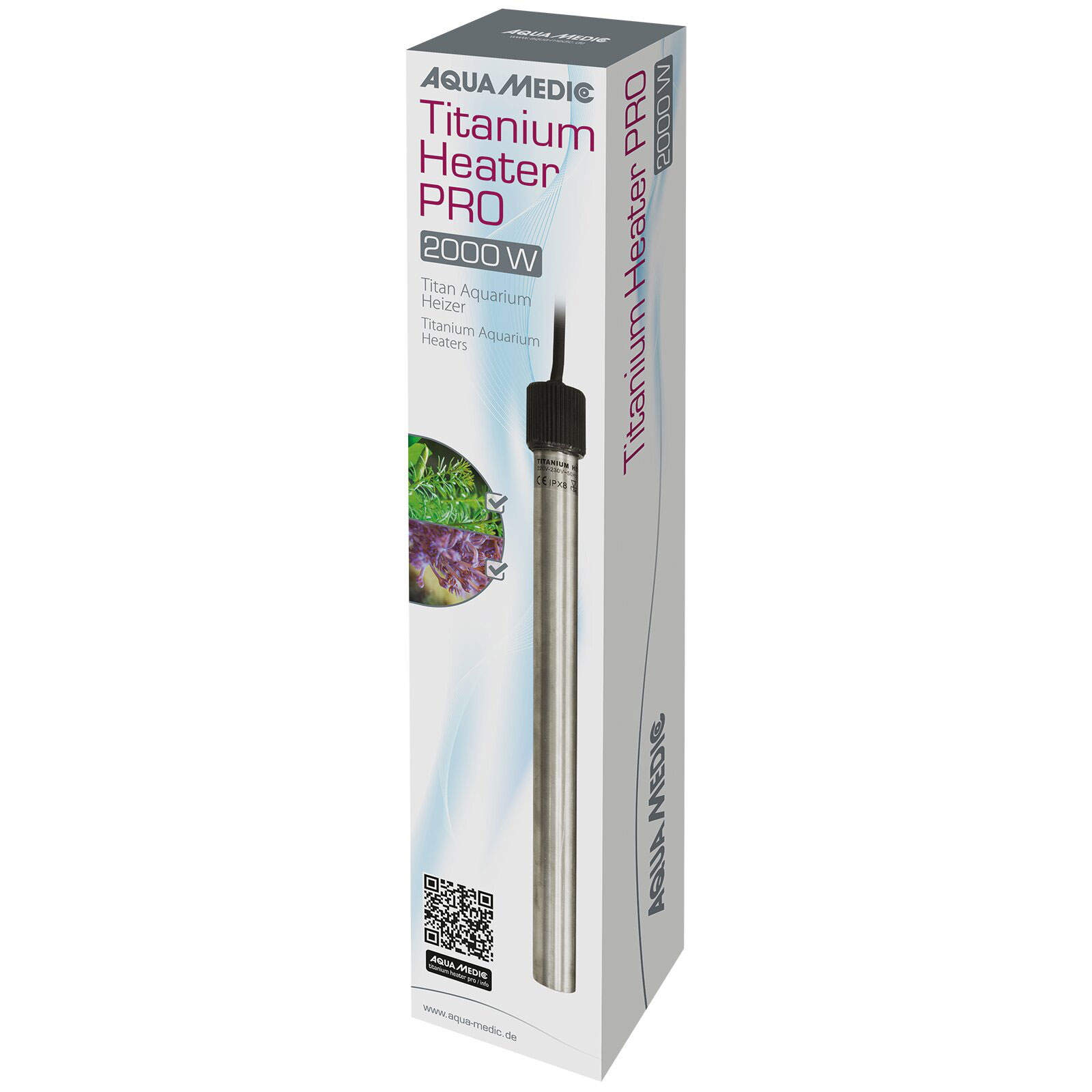Aqua Medic Titanium Heater PRO 2000 W