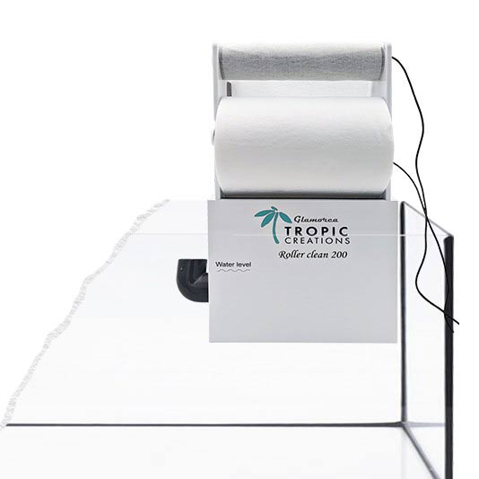 glamorca-vliesfilter-installation Tropic Creations ROLLER CLEAN 200