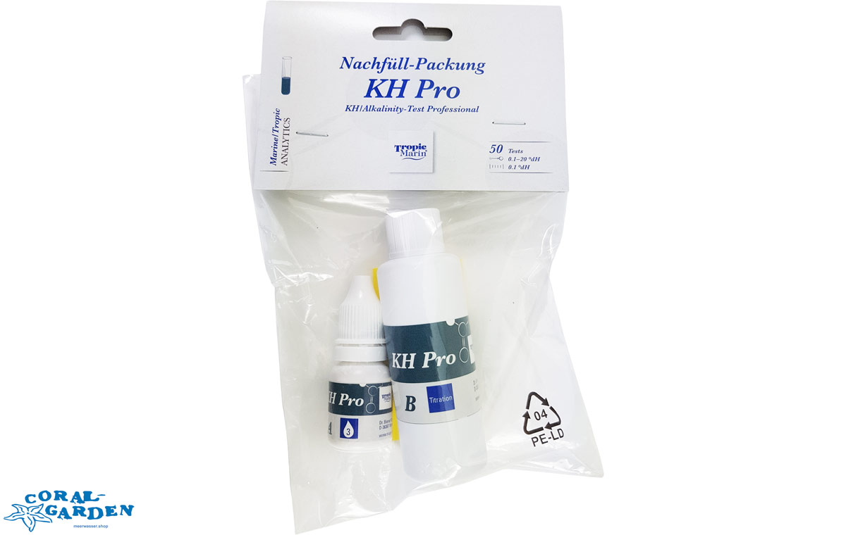 Tropic Marin KH Professional -Test Nachfüllpackung Tropic Marin KH Professional -Test Nachfüllpackung