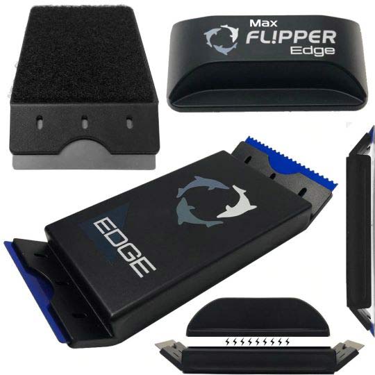 flipper-edge-max-algenmagnet Flipper Edge Max Magnetscheibenreiniger | bis 24 mm | schwimmend