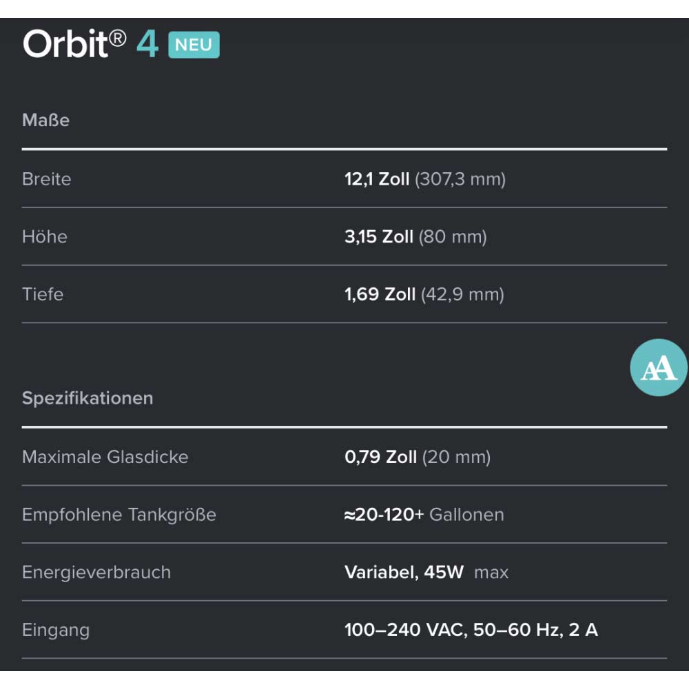 Bild von AI Orbit4 Strömungspumpe ca. 15.000 l/h