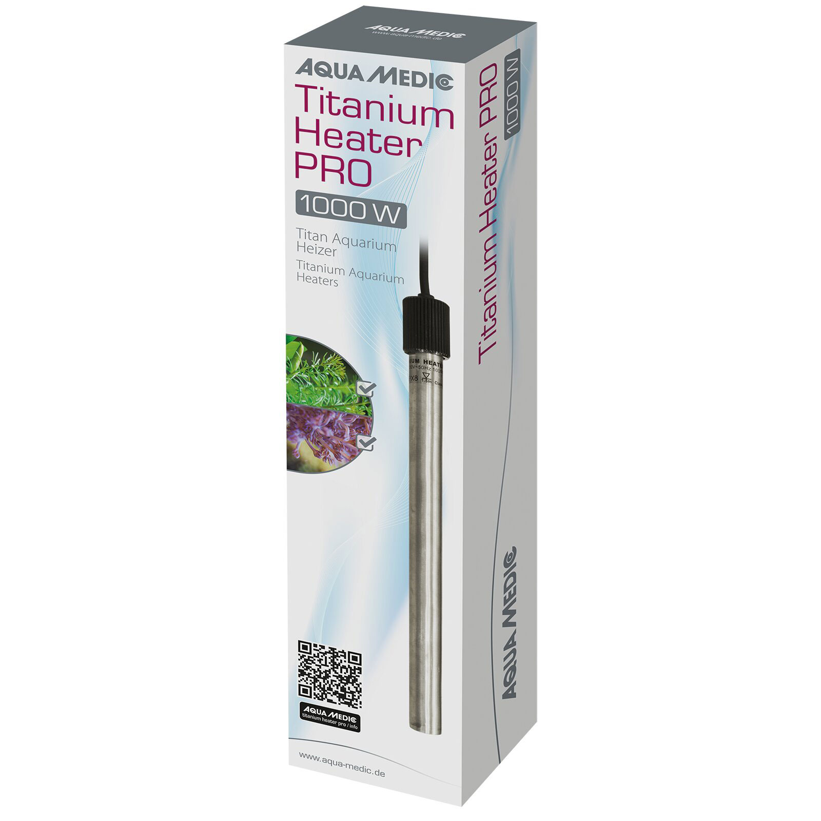 Aqua Medic Titanium Heater PRO 1000 W