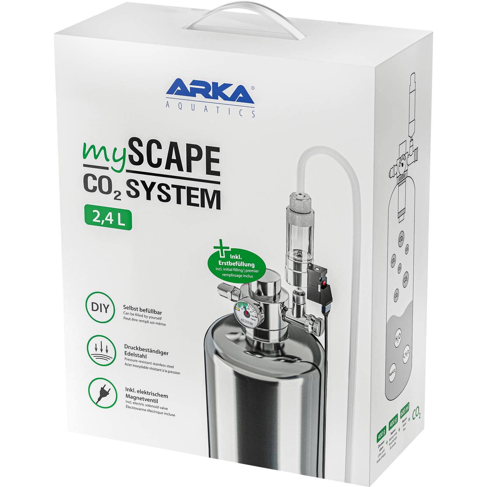 Bild von ARKA mySCAPE-CO2 System 2,4 L