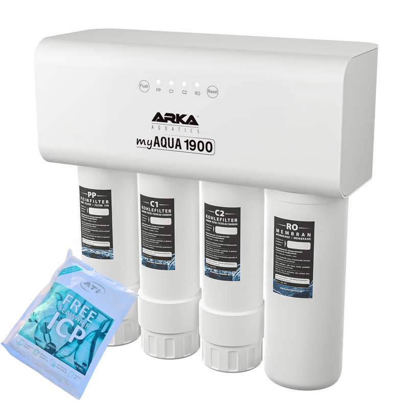 ARKA Aquatics myAqua 1900 Umkehrosmoseanlage für 1900 L/Tag + Free ICP