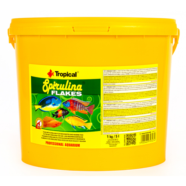Bild von Tropical Spirulina Flakes 5.000 ml / 1.000 g 