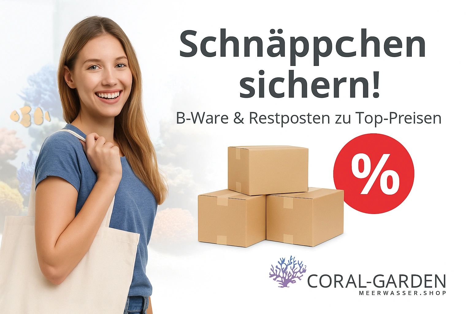Zu den Schnaeppchen im Meerwasser-Shop Bild für Schnaeppchen Kategorie (ki)