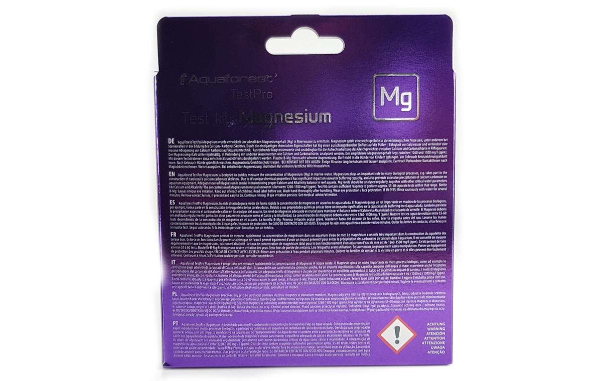aquaforest_test_mg_rueckseite9Awsuh7LAxgkR Aquaforest Magnesium (Mg) Test Kit