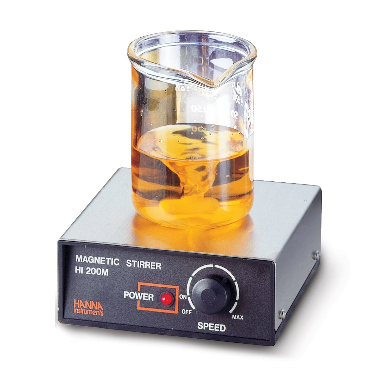 Hanna Instruments HI200M-2 – Magnetrührer mit Edelstahl-Abdeckplatte, 230V, 1 L