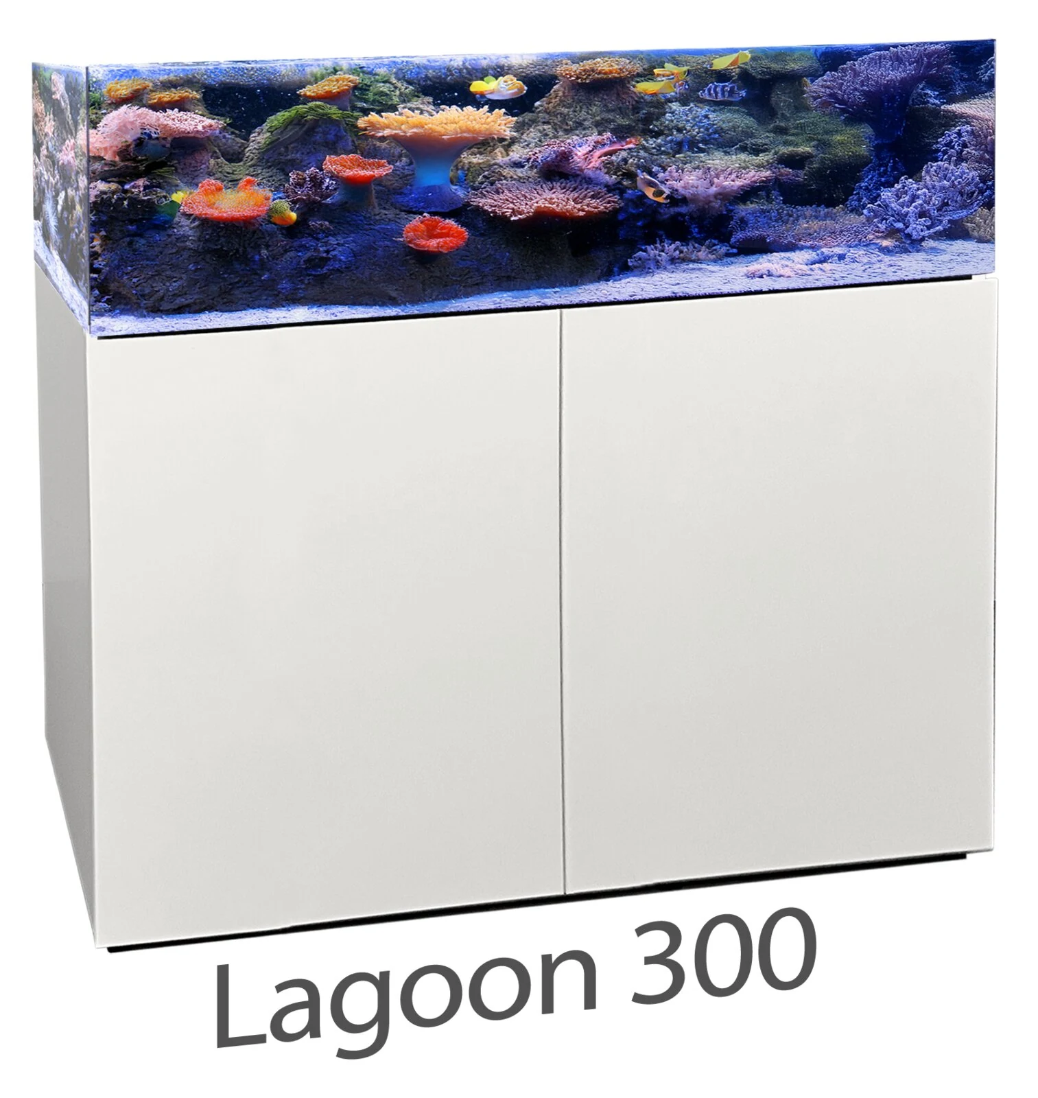 Aqua Medic Armatus Lagoon 300 – Rahmenloses Korallenaquarium mit Unterschrankfiltersystem