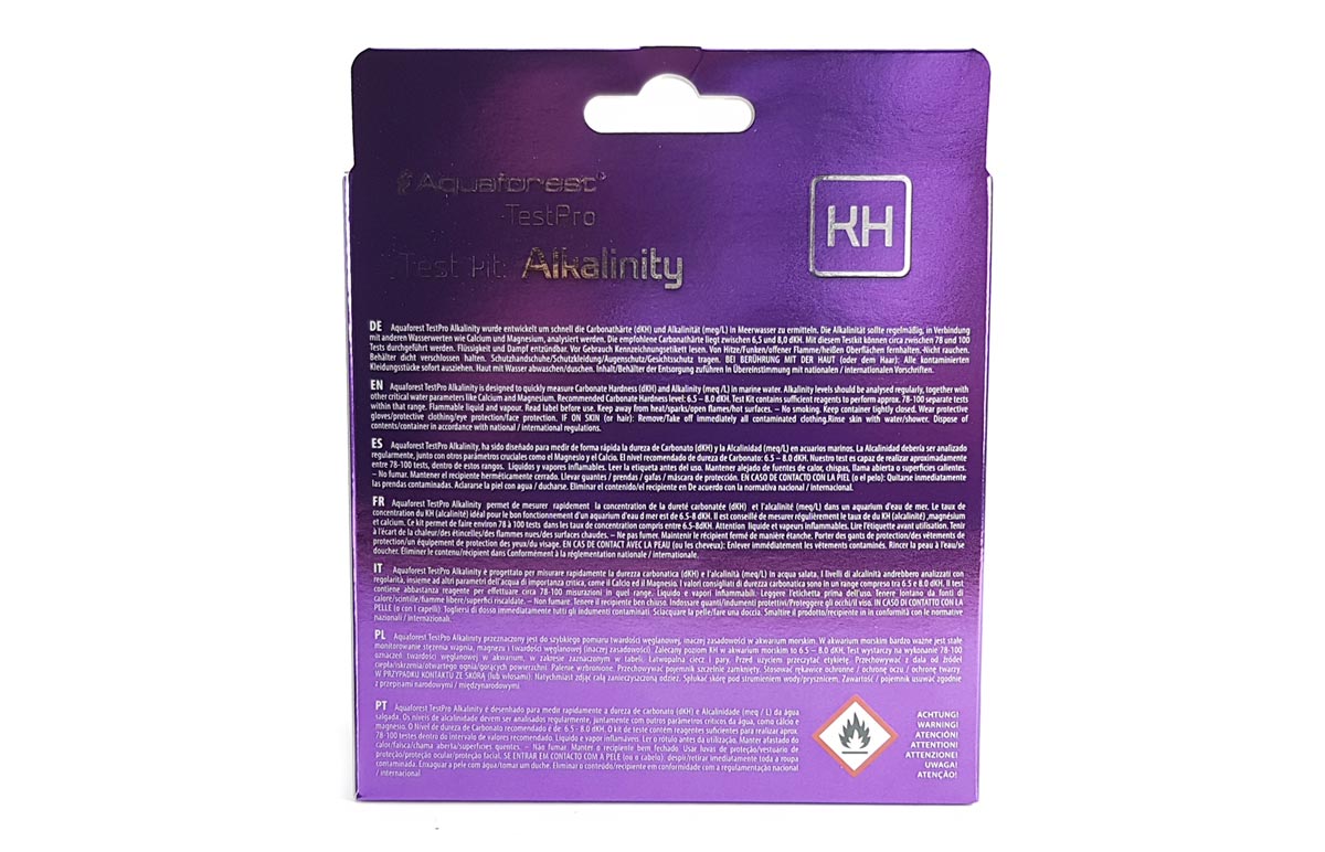 Bild von Aquaforest KH-Alkalinity Test Kit