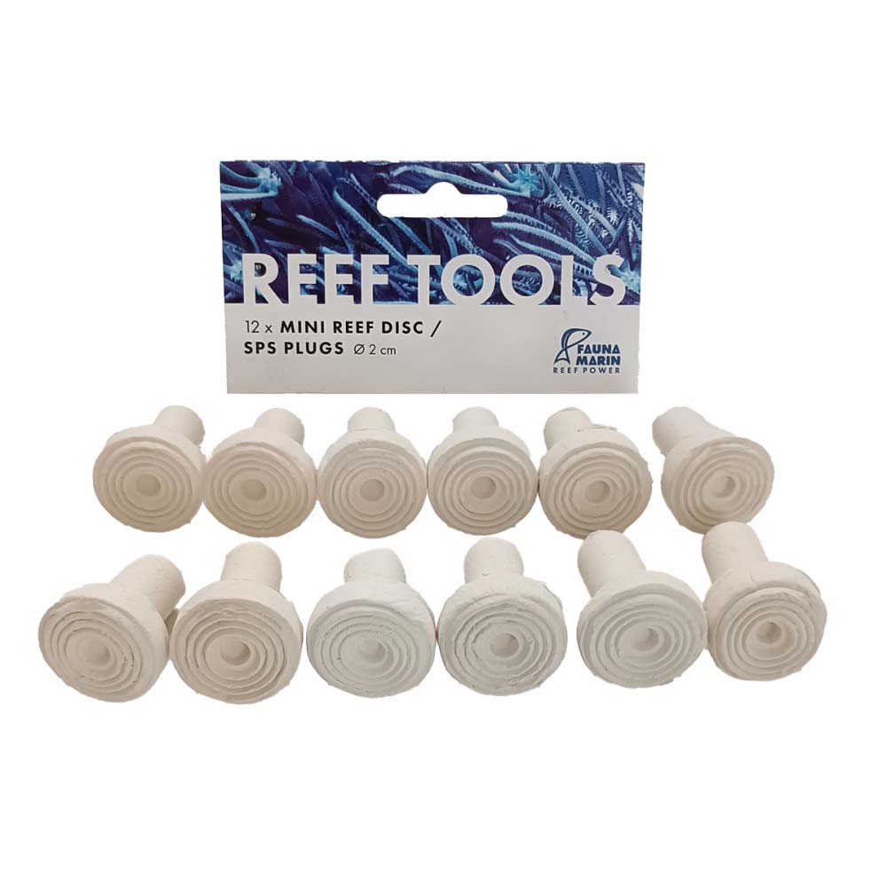 Fauna Marin Mini Reef Disc - SPS Plugs Ø 2,0cm 12 Stück Fauna Marin Mini Reef Disc - SPS Plugs Ø 2,0cm 12 Stück