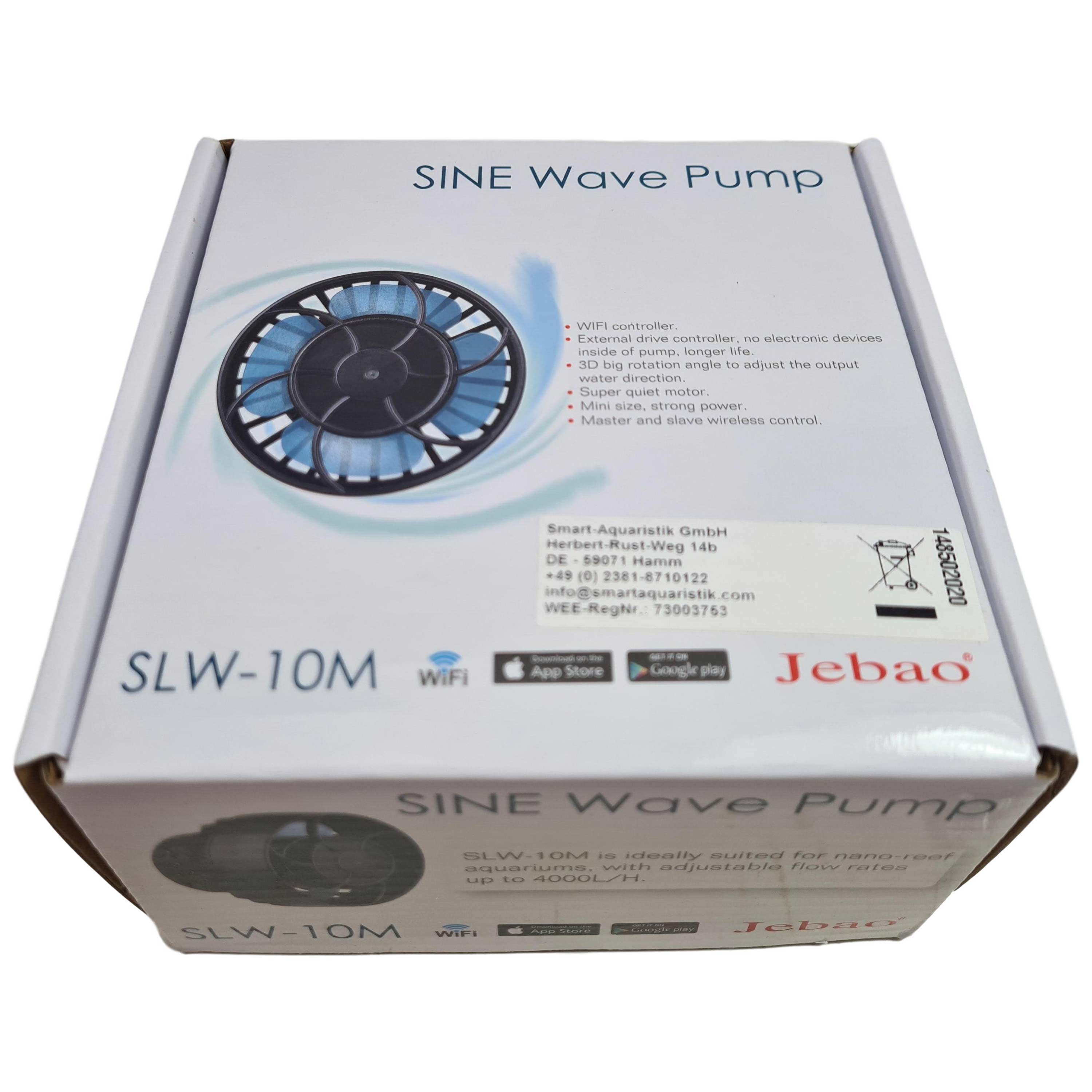 Bild von Jebao Propeller Pump SLW-10 M  Wifi Strömungspumpe bis 4.000 l/h