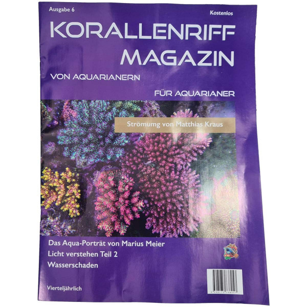 Korallenriff-Magazin Ausgabe 6