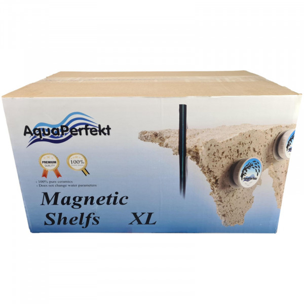 Aqua-Perfekt Riffkeramik Magnetic Shelfs XL | Riffplatte mit Magnethalterung